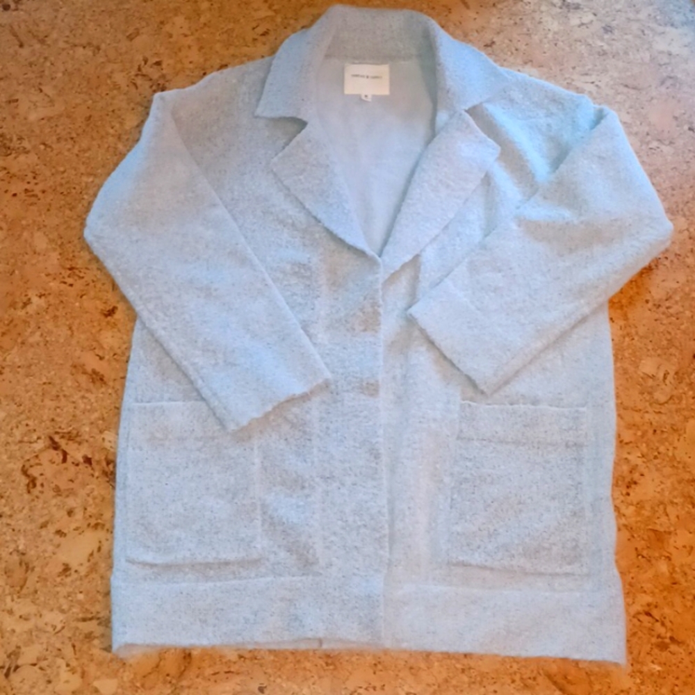 Thread & Supply Gray Women's Open Front Cardigan Coat Size M
